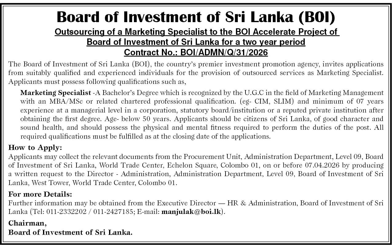 Marketing Specialist header image