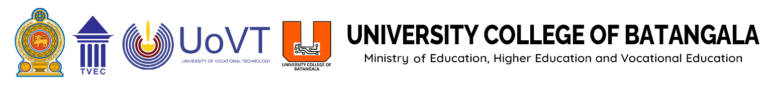 University college of Batangala logo