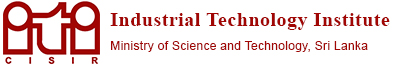Ministry of Science and Technology INDUSTRIAL TECHNOLOGY INSTITUTE (ITI) logo