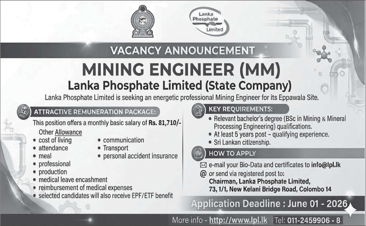 Mining Engineer header image