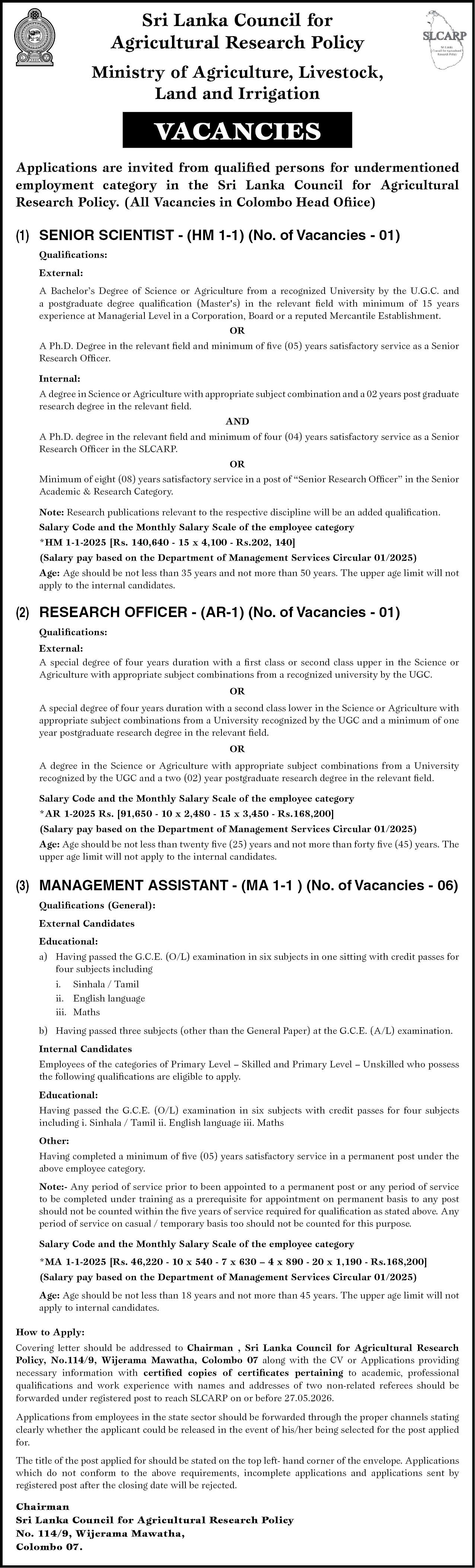 Senior Scientist-(HM 1-1) header image