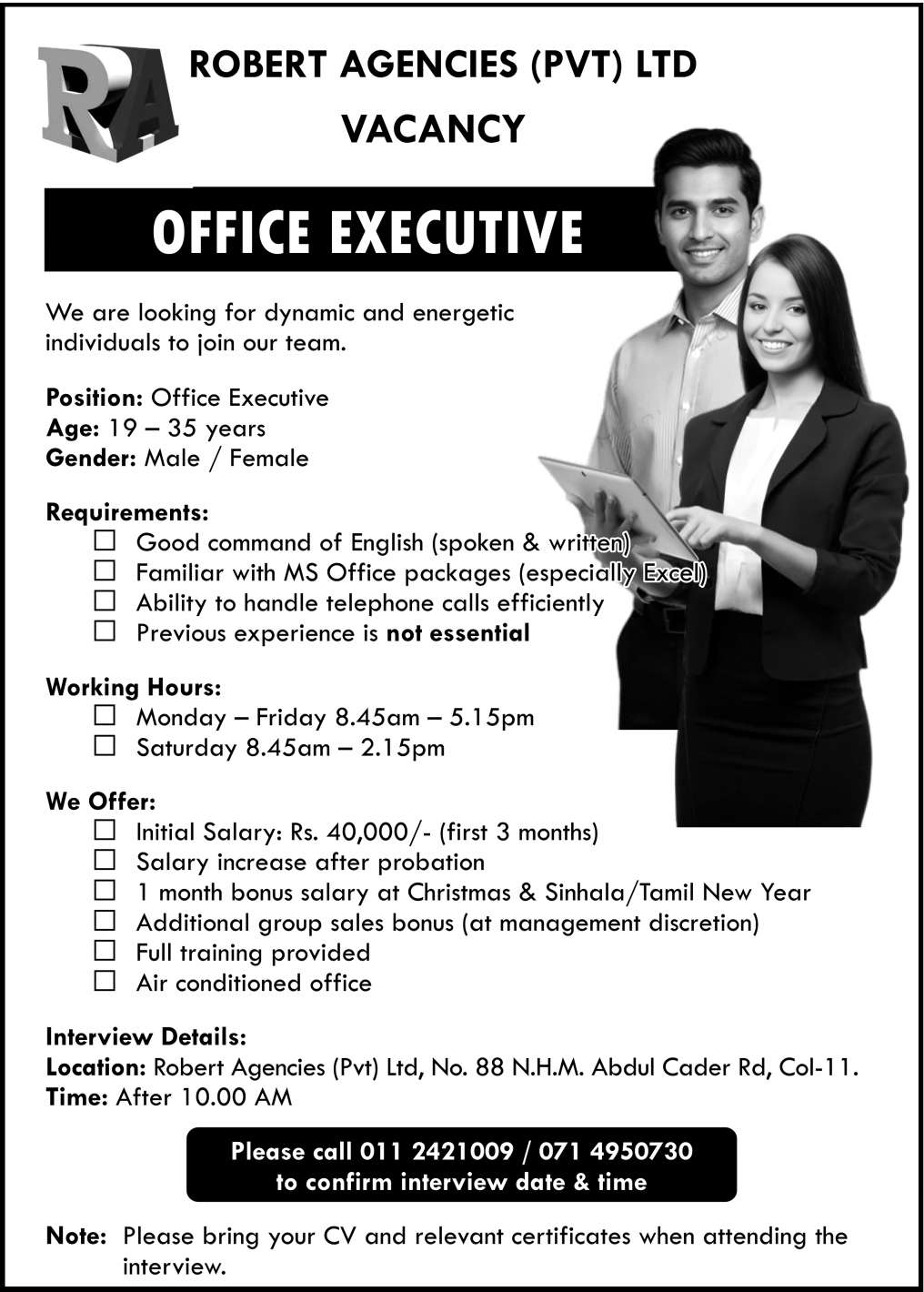 OFFICE EXECUTIVE header image