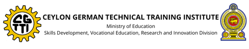 Training Ceylon German Technical Training Institute logo
