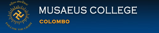 Musius College logo