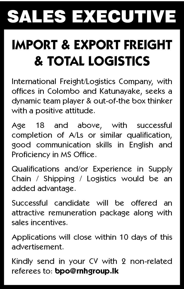 SALES EXECUTIVE header image