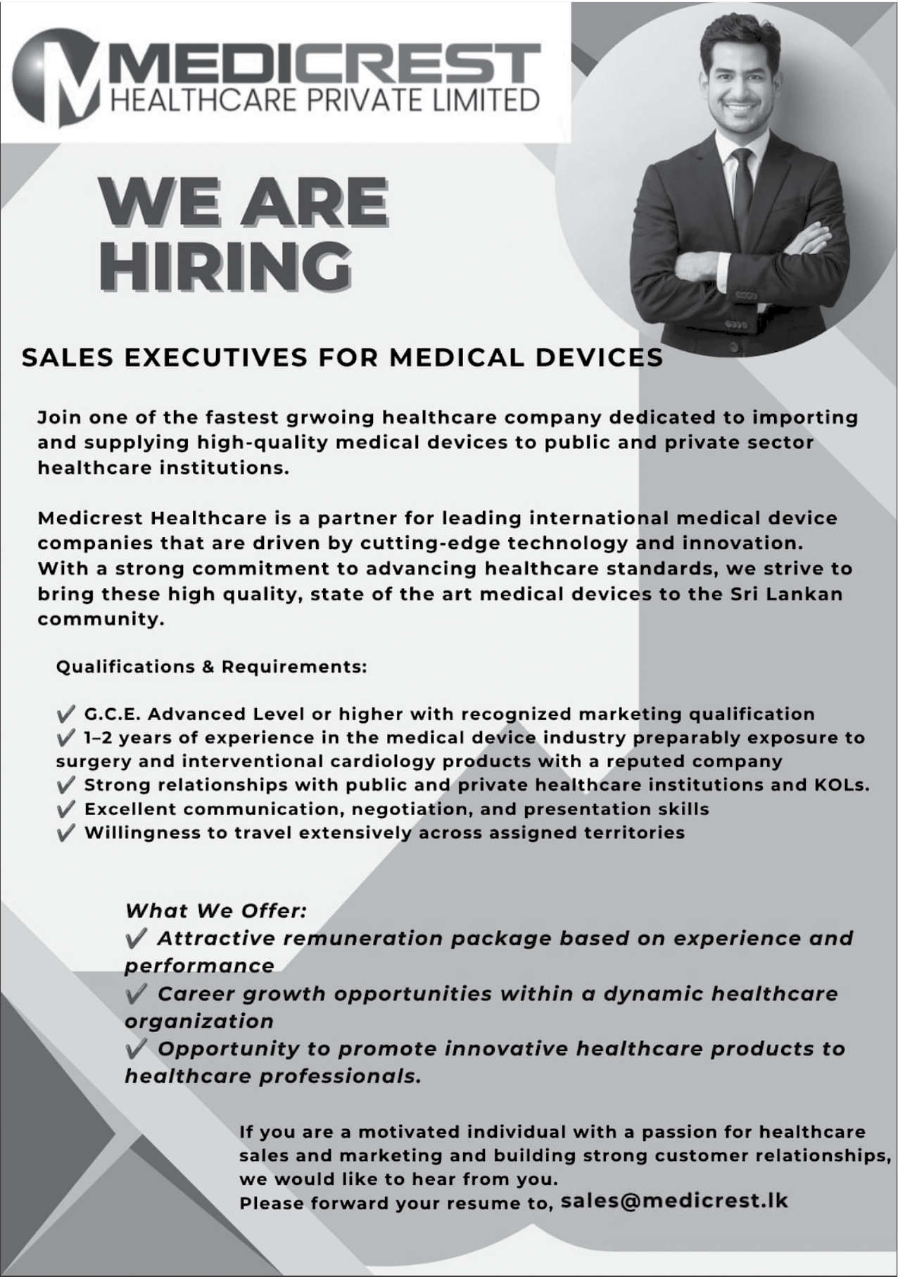 SALES EXECUTIVES header image