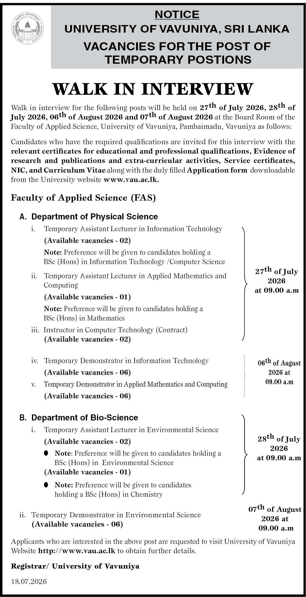 Instructor in Computer Technology (Contract) header image