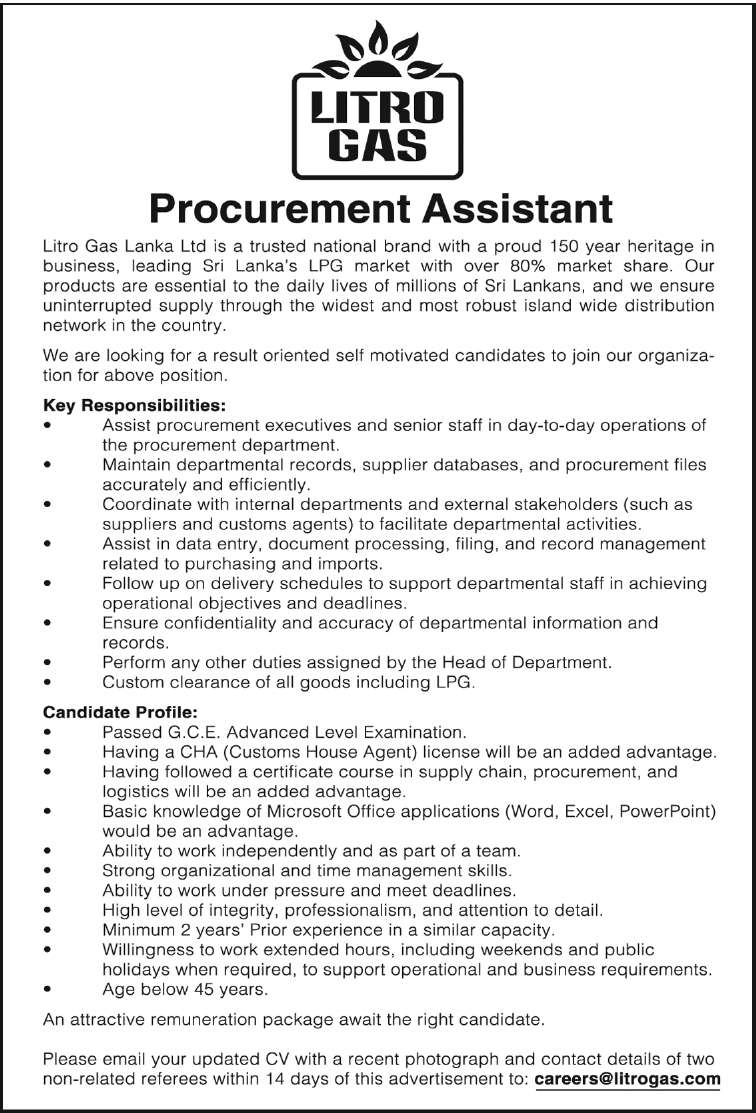 Procurement Assistant header image