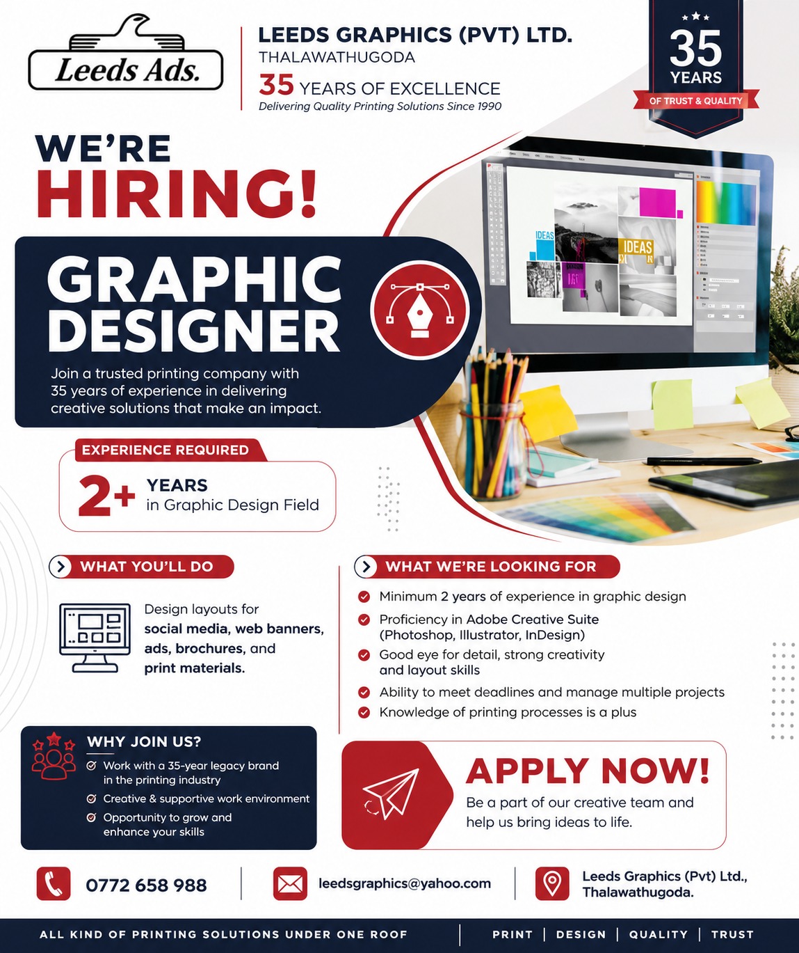 GRAPHIC DESIGNER header image